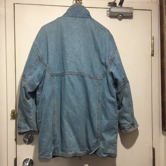 VINTAGE BANAVA SPORTSWEAR INTERNATIONAL DENIM JACKETS SIZE M - Picture 5 of 9